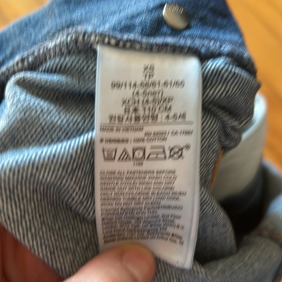 Gap kids denim overalls - Picture 4 of 4